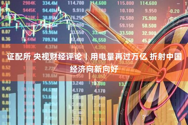 证配所 央视财经评论丨用电量再过万亿 折射中国经济向新向好