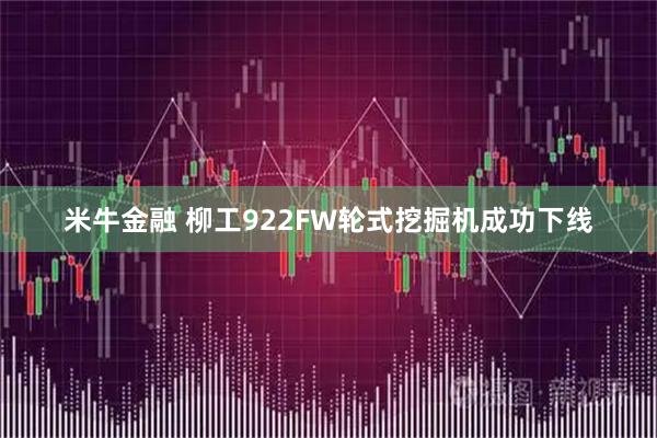 米牛金融 柳工922FW轮式挖掘机成功下线